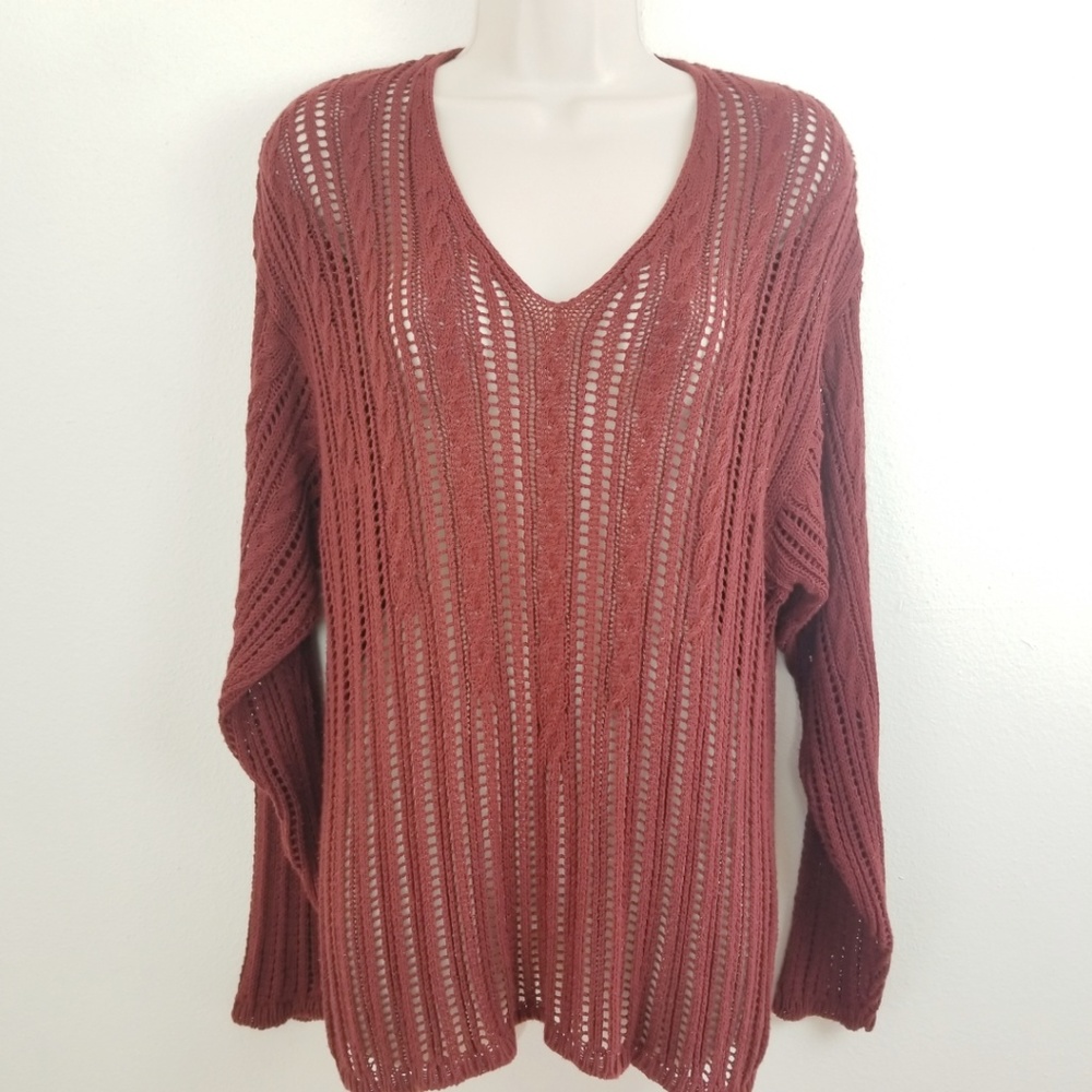 Emanuel Ungaro Liberte Open Weave Sweater - Picture 5 of 7